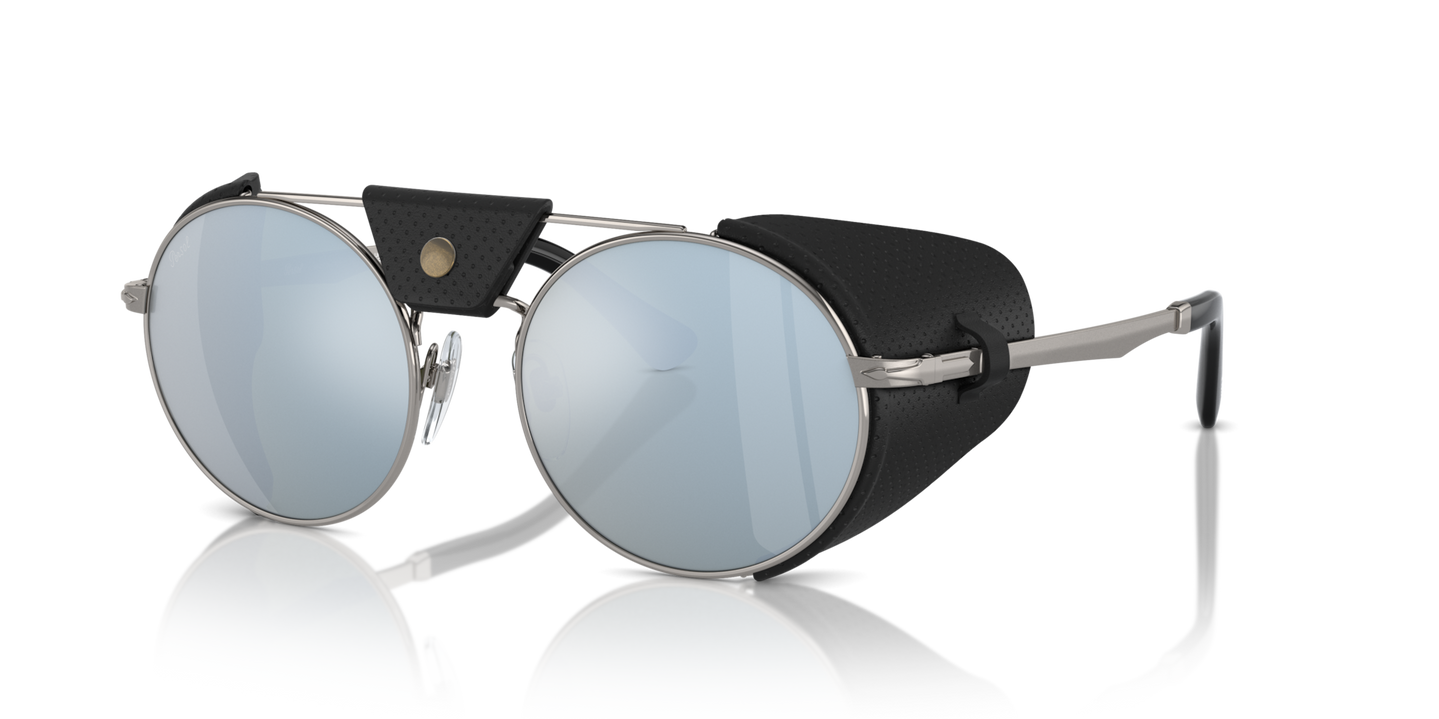 Persol PO2496SZ - Protector with Gunmetal Frame and Blue Lenses - Image 1
