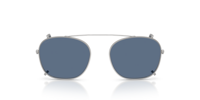 Persol PO3007CX Clip con Montatura Argento Opaco e Lenti Blu - Immagine 1