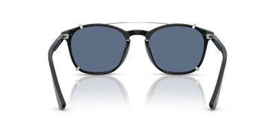 Persol PO3007CX Clip con Montatura Argento Opaco e Lenti Blu - Immagine 6