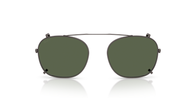 Persol PO3007CX Clip with Matte Anthracite Frame and Green Lenses - Image 1