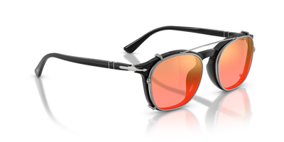 Persol PO3007CX Clip con Montatura Gunmetal e Lenti Oro - Immagine 4
