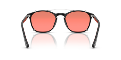 Persol PO3007CX Clip con Montatura Gunmetal e Lenti Oro - Immagine 6