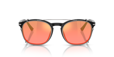 Persol PO3007CX Clip con Montatura Gunmetal e Lenti Oro - Immagine 3