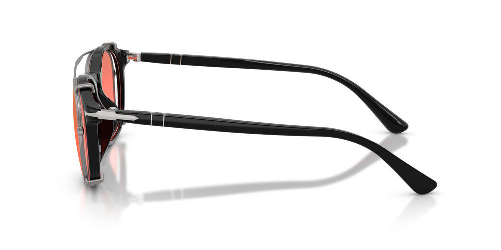 Persol PO3007CX Clip con Montatura Gunmetal e Lenti Oro - Immagine 5
