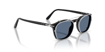 Persol PO3007C Clip mit Matt Silber Gestell und Blau Gläsern - Bild 4