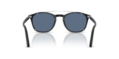Persol PO3007C Clip mit Matt Silber Gestell und Blau Gläsern - Bild 6