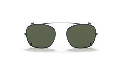 Persol PO3007C Clip avec Monture Gunmetal et Verres Vert - Image 1