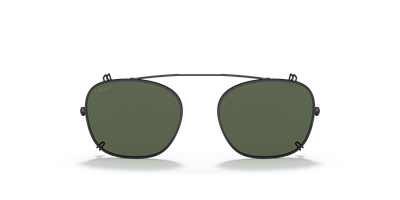 Persol PO3007C Clip con Montura Gunmetal y Lentes Verde - Imagen 1