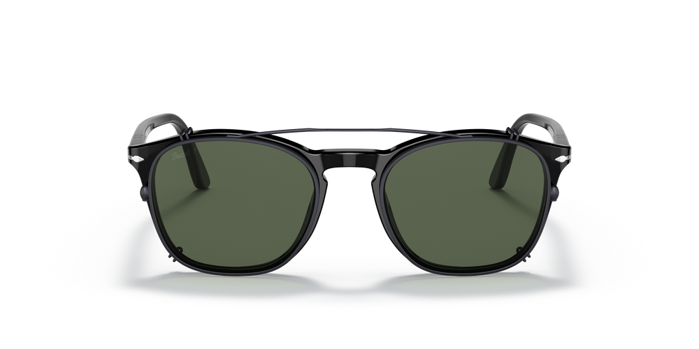 小物 persol Persol PO3007C Clip with Gunmetal Frame and Green Lenses | Persol® US