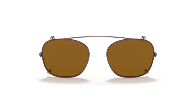 Persol PO3007C Clip with Brown Frame and Brown Lenses - Image 1
