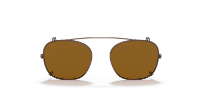 Persol PO3007C Clip with Brown Frame and Brown Lenses - Image 1