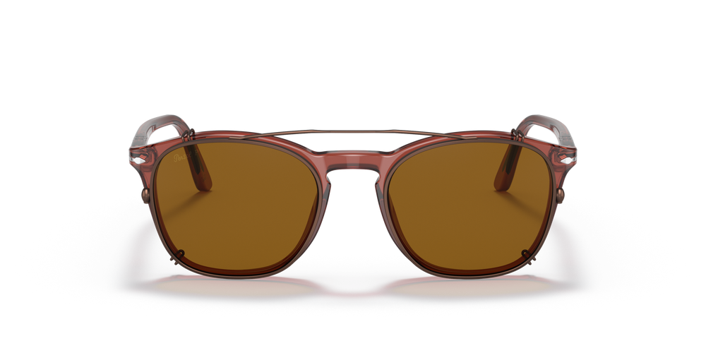Persol PO3007C Clip with Brown Frame and Brown Lenses | Persol® US
