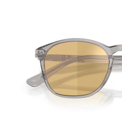 Persol PO3007SX with Transparent Grey Frame and Orange Lenses – Variant Image