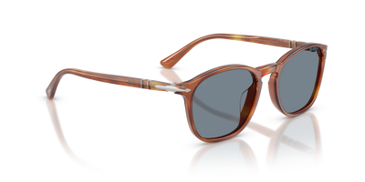 Persol PO3007SX with Terra Di Siena Frame and Blue Lenses - Image 3