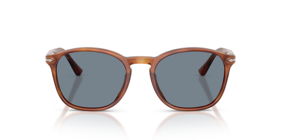Persol PO3007SX with Terra Di Siena Frame and Blue Lenses - Image 2