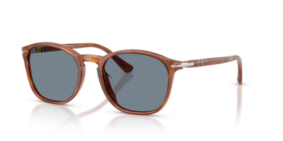 Persol PO3007SX with Terra Di Siena Frame and Blue Lenses - Image 1