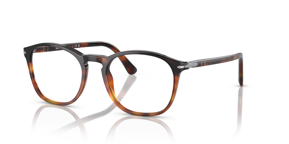 Persol PO3007VM con Montatura Tartarugato scuro/Marrone chiaro - Immagine 1
