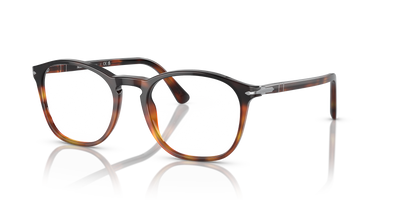 Persol PO3007VM con Montatura Tartarugato scuro/Marrone chiaro - Immagine 1