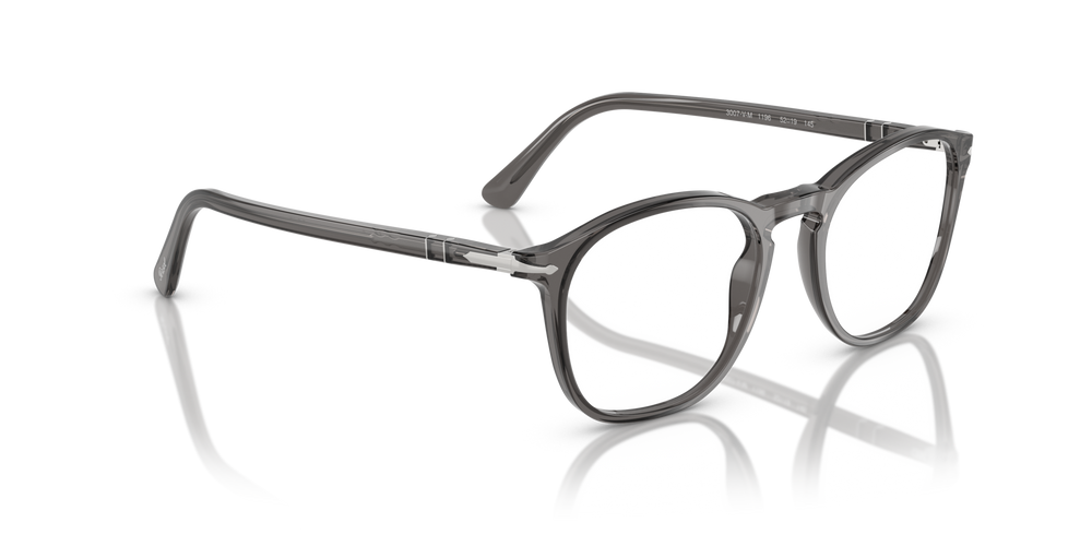 Persol PO3007VM with Transparent Grey Frame - Image 3