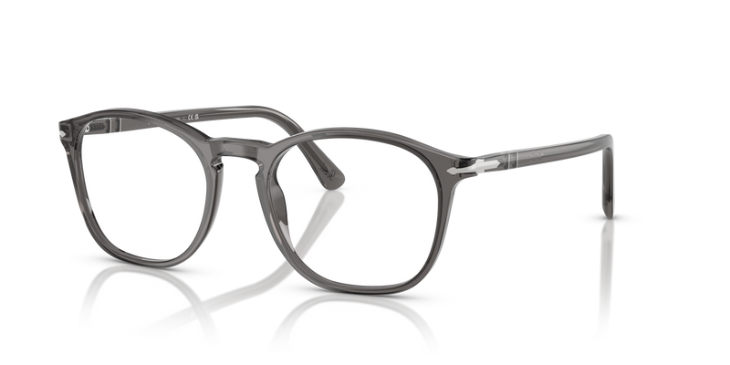 Visitar PO3007VM con Montura Gris Transparente