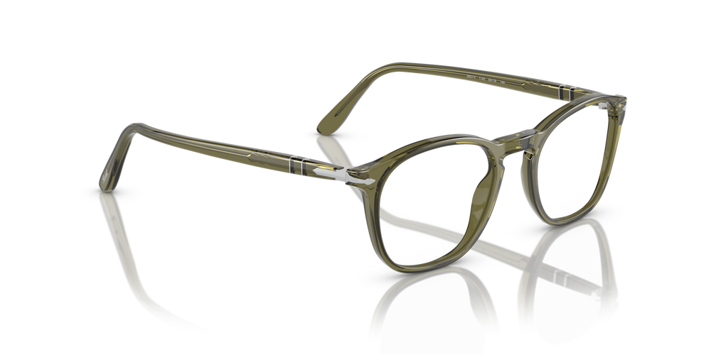 Persol PO3007V with Olive Transparent Frame - Image 3