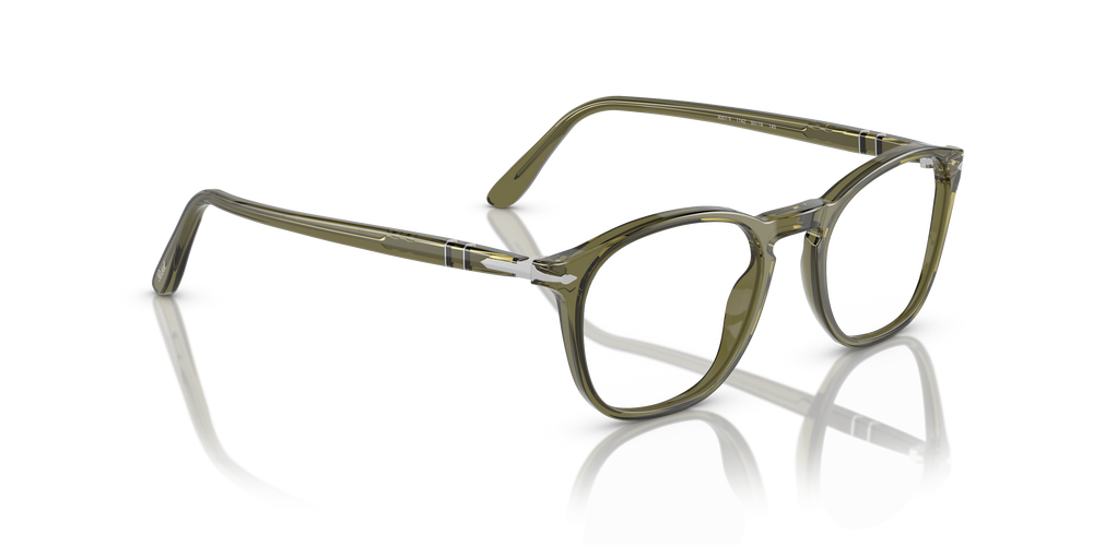 Persol PO3007V with Olive Transparent Frame - Image 3