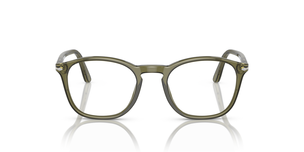 Persol PO3007V with Olive Transparent Frame - Image 2