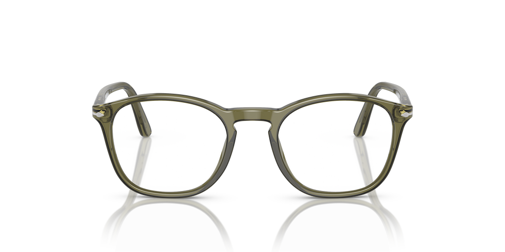 Persol PO3007V with Olive Transparent Frame - Image 2