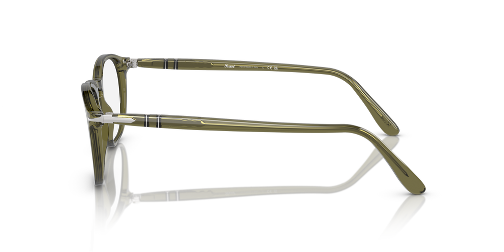 Persol PO3007V with Olive Transparent Frame - Image 4
