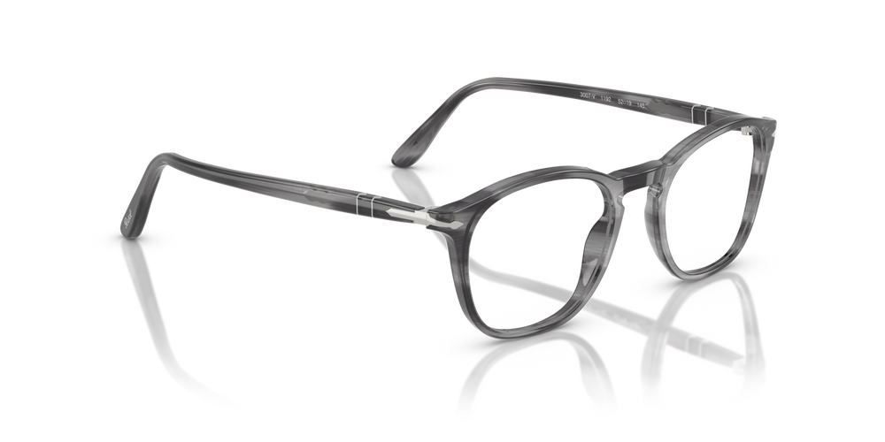 Persol PO3007V con Montatura Striato Grigio - Immagine 3