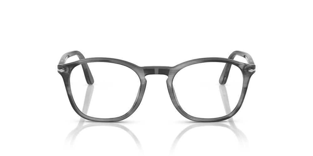 Persol PO3007V with Striped Grey Frame - Image 2