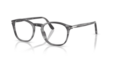 Persol PO3007V with Striped Grey Frame - Image 1