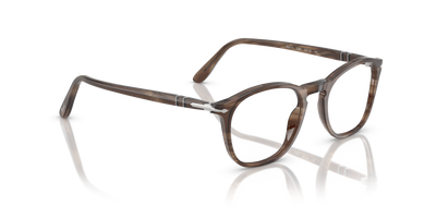 Persol PO3007V with Striped Brown Frame - Image 3