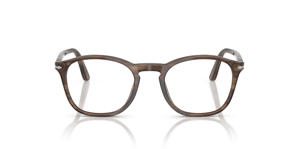 Persol PO3007V with Striped Brown Frame - Image 2