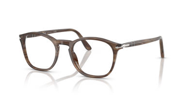 Persol PO3007V con Montura Marrón a Rayas - Imagen 1