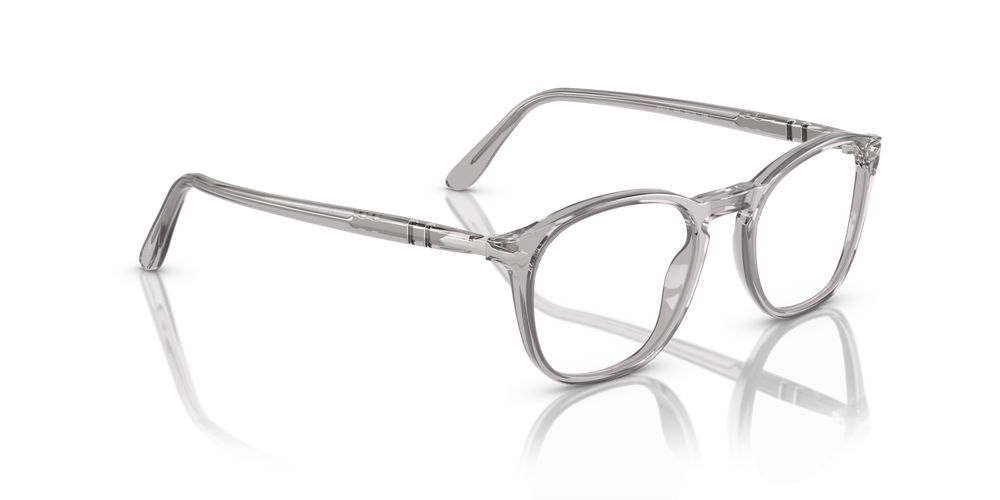 Persol PO3007V avec Monture Transparent Gris - Image 3