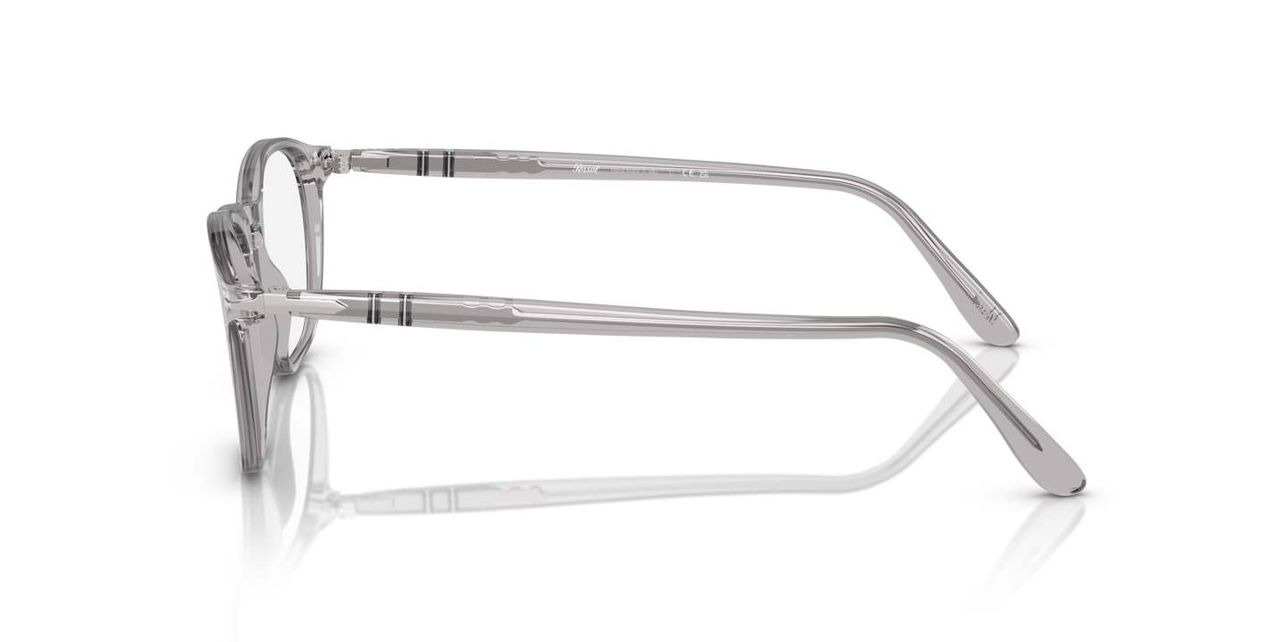 Persol PO3007V with Transparent Grey Frame - Image 1
