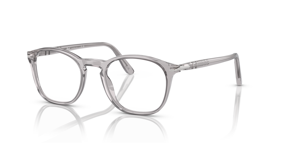 Persol PO3007V with Transparent Grey Frame - Image 1