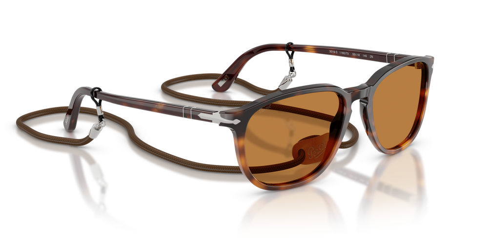 Persol PO3019S - Exclusive con Montatura Gradient Brown Tortoise e Lenti Marrone - Immagine 3