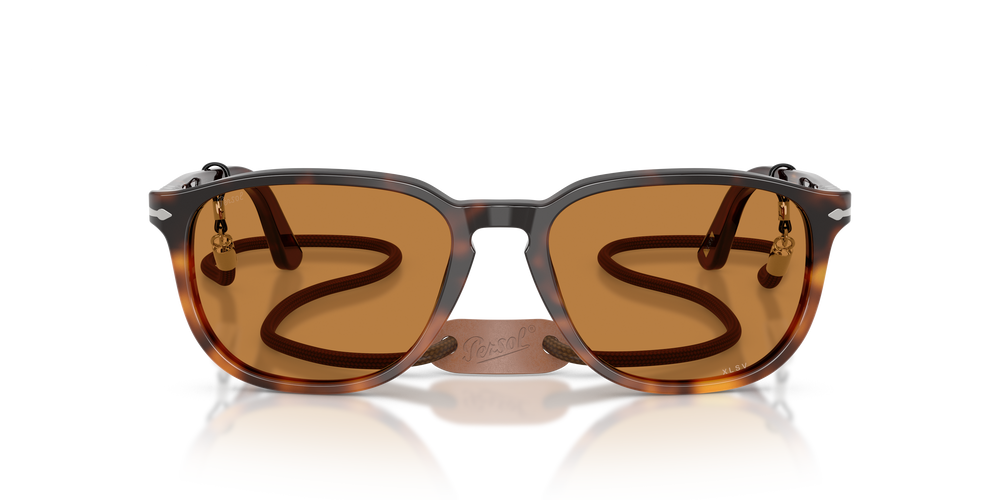 Persol PO3019S - Exclusive con Montatura Gradient Brown Tortoise e Lenti Marrone - Immagine 2