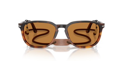 Persol PO3019S - Exclusive con Montatura Gradient Brown Tortoise e Lenti Marrone - Immagine 2
