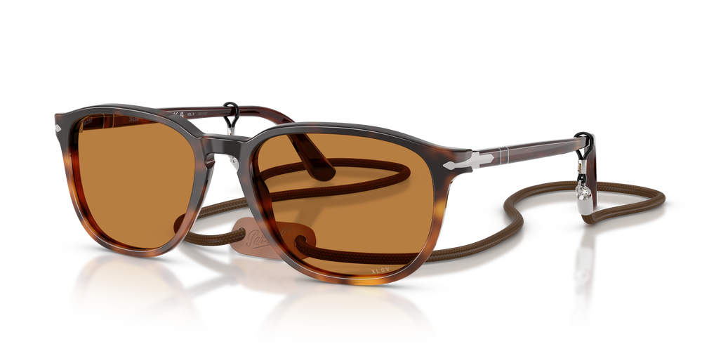 Persol PO3019S - Exclusive con Montatura Gradient Brown Tortoise e Lenti Marrone - Immagine 1