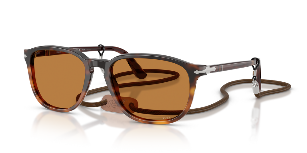 Persol PO3019S - Exclusive con Montatura Gradient Brown Tortoise e Lenti Marrone - Immagine 1