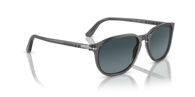 Persol PO3019S con Montatura Grigio Trasparente e Lenti Blu - Immagine 3
