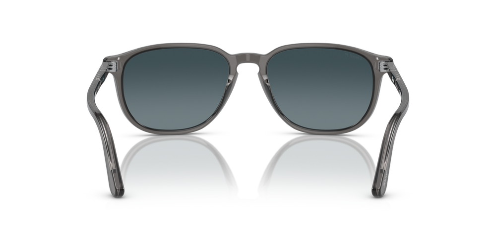 Persol PO3019S com armação Cinzento Transparente e lentes Azul - Imagens 5