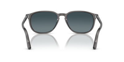 Persol PO3019S con Montatura Grigio Trasparente e Lenti Blu - Immagine 5