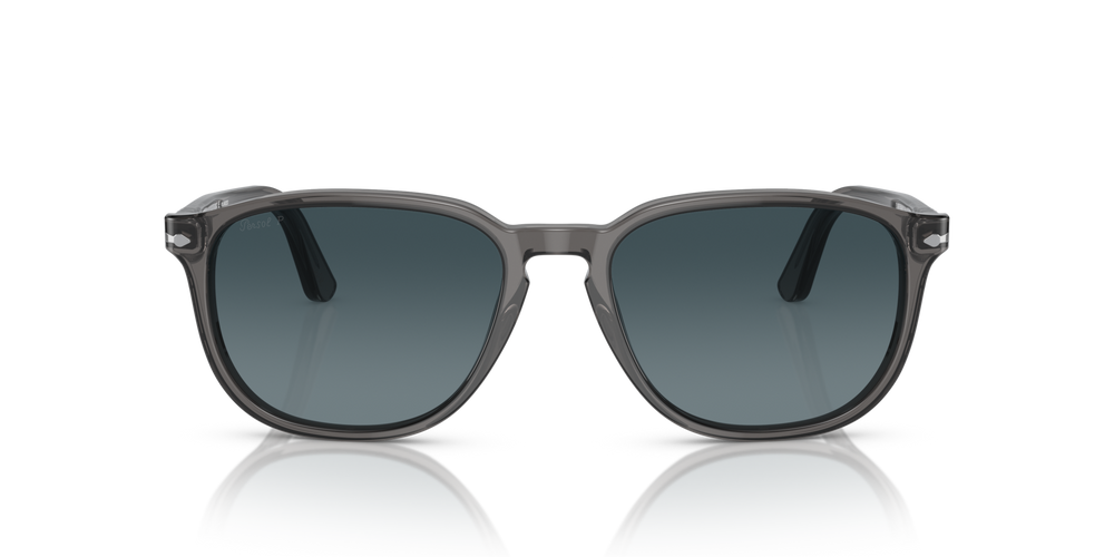 Persol PO3019S con Montatura Grigio Trasparente e Lenti Blu - Immagine 2