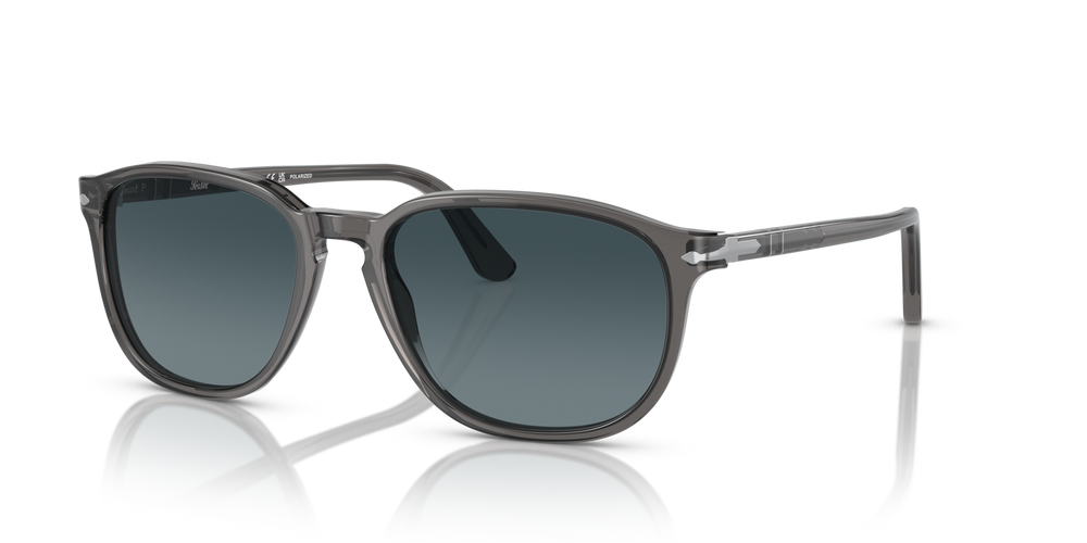 Persol PO3019S com armação Cinzento Transparente e lentes Azul - Imagens 1