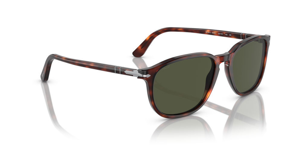 Persol PO3019S with Havana Frame and Green Lenses - Image 3