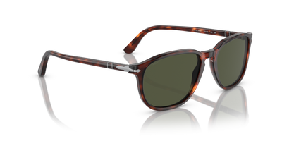 Persol PO3019S with Havana Frame and Green Lenses - Image 3
